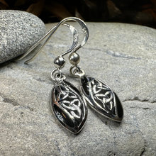 Load image into Gallery viewer, Tara Trinity Knot Earrings