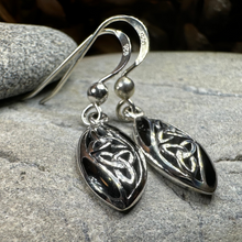 Load image into Gallery viewer, Tara Trinity Knot Earrings