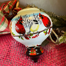 Load image into Gallery viewer, Friends Gather Cardinals Ornament