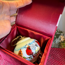 Load image into Gallery viewer, Friends Gather Cardinals Ornament