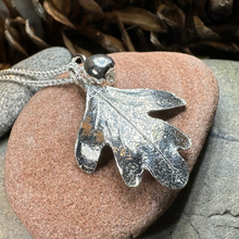 Load image into Gallery viewer, Fairy Tree Hawthorn Leaf Necklace