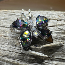 Load image into Gallery viewer, Mystic Topaz Butterfly Necklace