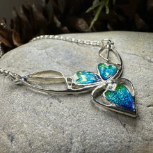 Load image into Gallery viewer, Mackintosh Blue Leaves Necklace