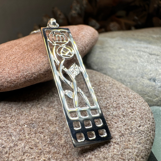 Mackintosh Two Roses Necklace