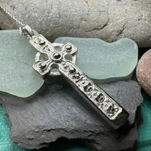 Load image into Gallery viewer, Saint Martin's Scottish Celtic Cross Necklace