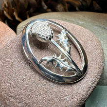 Load image into Gallery viewer, Gaisgeil Scottish Thistle Necklace