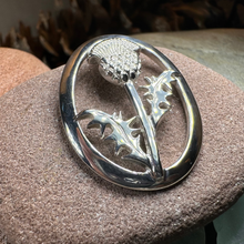 Load image into Gallery viewer, Gaisgeil Scottish Thistle Necklace