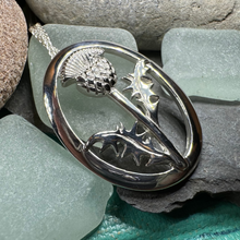 Load image into Gallery viewer, Gaisgeil Scottish Thistle Necklace