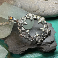Load image into Gallery viewer, Thistle Wreath Necklace
