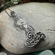 Load image into Gallery viewer, Celtic Forest Fox Necklace