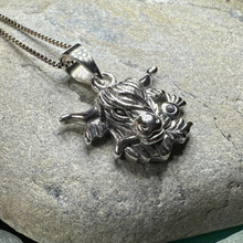 Load image into Gallery viewer, Highland Cow Thistle Necklace