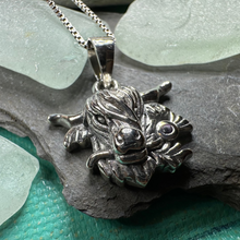 Load image into Gallery viewer, Highland Cow Thistle Necklace