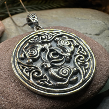 Load image into Gallery viewer, Tinner's Triple Rabbit Necklace