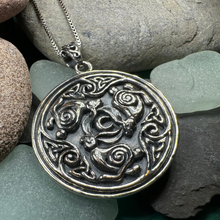 Load image into Gallery viewer, Tinner's Triple Rabbit Necklace