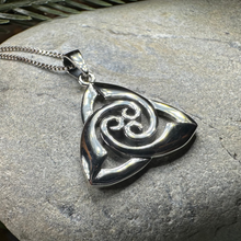 Load image into Gallery viewer, Devonna Trinity Knot Necklace