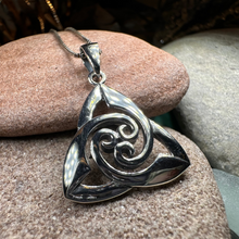 Load image into Gallery viewer, Devonna Trinity Knot Necklace