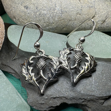 Load image into Gallery viewer, Bonnibel Scottish Thistle Earrings