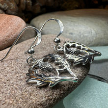 Load image into Gallery viewer, Bonnibel Scottish Thistle Earrings