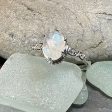 Load image into Gallery viewer, Diana Moonstone Promise Ring