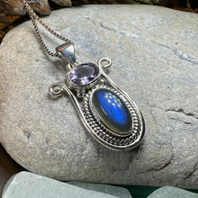 Load image into Gallery viewer, Romilly Labradorite Necklace