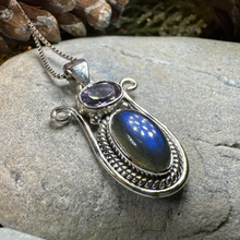 Load image into Gallery viewer, Romilly Labradorite Necklace