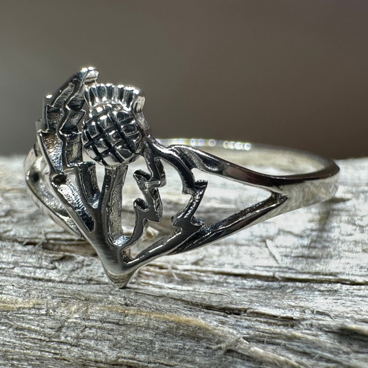 Anice Scottish Thistle Ring