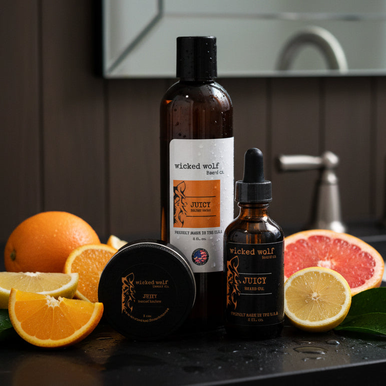 Wicked Wolf Pack Complete Beard Care Kit for Men - All Natural — view 4