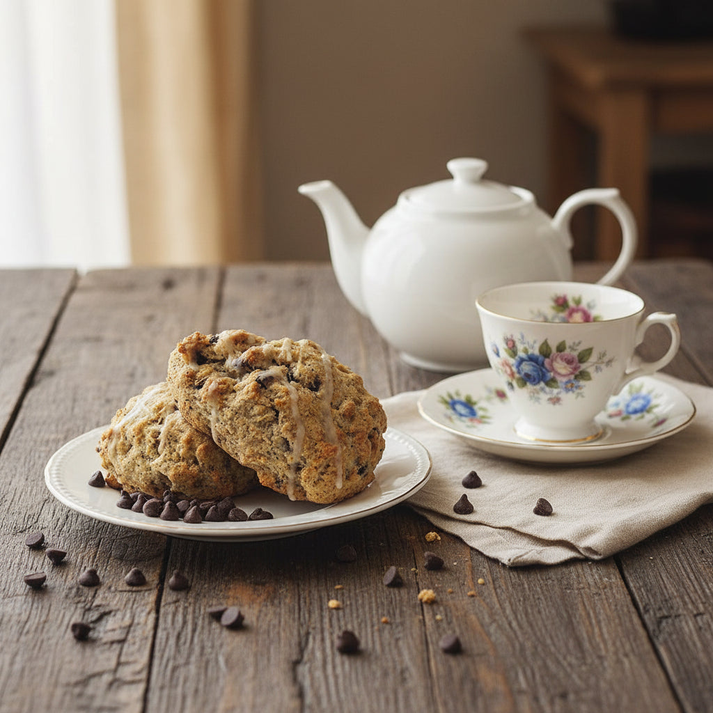 Mocha Chip Premium Scone Mix Featuring Goddess Roast Espresso by The Java Goddess