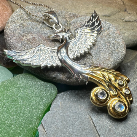 Phoenix Gemstone Necklace