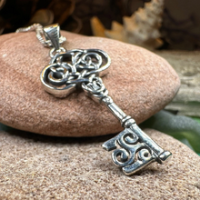 Load image into Gallery viewer, Adelaide Celtic Key Necklace