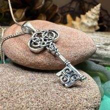 Load image into Gallery viewer, Adelaide Celtic Key Necklace