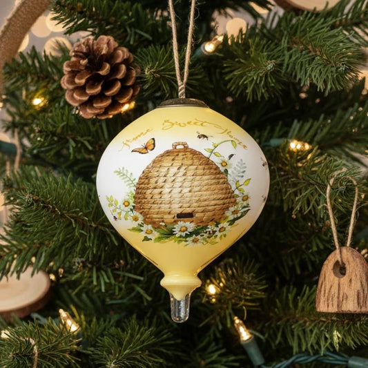 Home Sweet Home Beehive Ornament