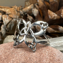 Load image into Gallery viewer, Trinity Knot Butterfly Ring