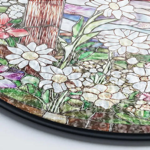 Load image into Gallery viewer, Autumn Cross Suncatcher