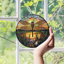 Load image into Gallery viewer, Sunset Dragonfly Suncatcher