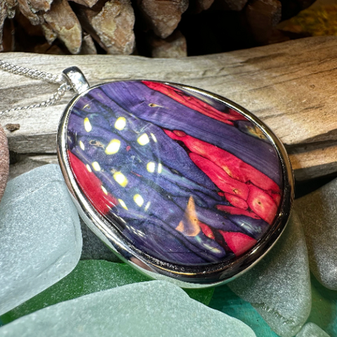 Load image into Gallery viewer, Scottish Organic Heathergems Necklace - Handmade in Scotland