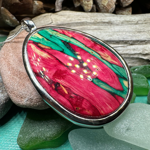 Load image into Gallery viewer, Scottish Organic Heathergems Necklace - Handmade in Scotland