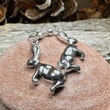 Load image into Gallery viewer, Woodland Rabbit Earrings