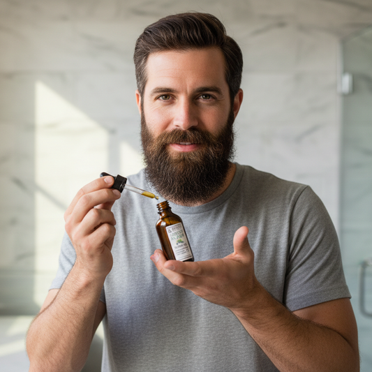 Forest Blend Natural Beard Oil - Juniper, Pine, Balsam, Cedar, and Lime