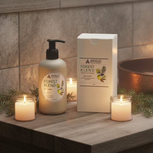 Forest Blend Natural Body Lotion - Juniper, Pine, Balsam, Cedar, and Lime