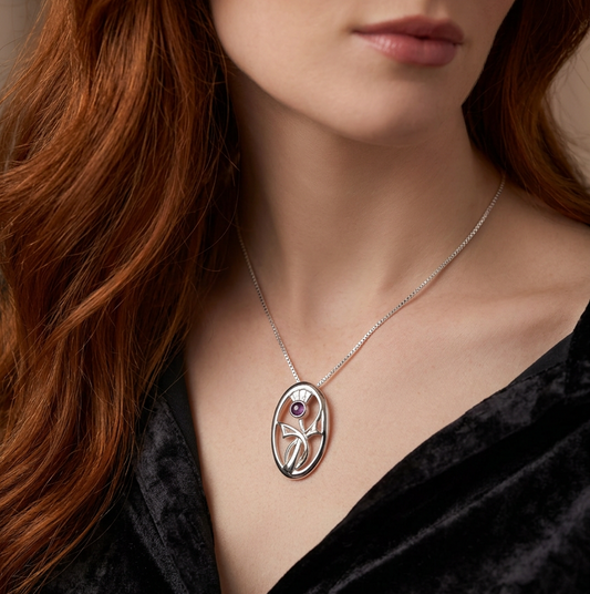 Fife Thistle Necklace — view 4