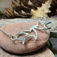 Load image into Gallery viewer, Iona Abbey Peace Doves Necklace