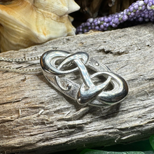Load image into Gallery viewer, Nadine Modern Celtic Knot Necklace