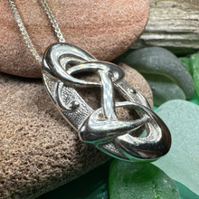 Load image into Gallery viewer, Nadine Modern Celtic Knot Necklace