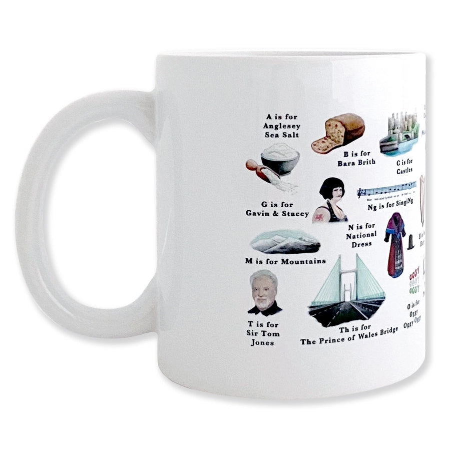 Welsh ABC Mug — view 10