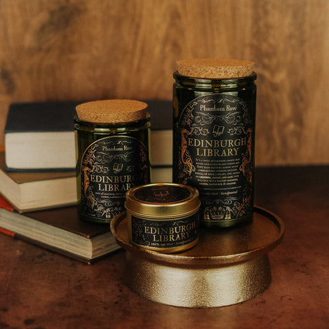 Load image into Gallery viewer, Edinburgh Library Soy Wax Candle