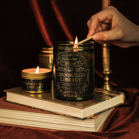 Load image into Gallery viewer, Edinburgh Library Soy Wax Candle