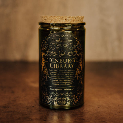 Load image into Gallery viewer, Edinburgh Library Soy Wax Candle