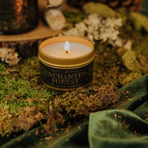 Load image into Gallery viewer, Enchanted Forest Soy Wax Candle