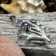 Load image into Gallery viewer, Jacobite Thistle Necklace